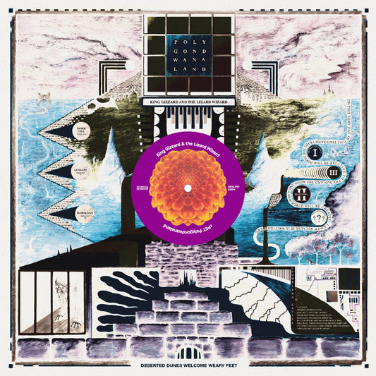 King Gizzard & The Lizard Wizard | Polygondwanaland (100% Recycled Plastic (r-PET), 180 Gram Translucent Purple) - Vinyl