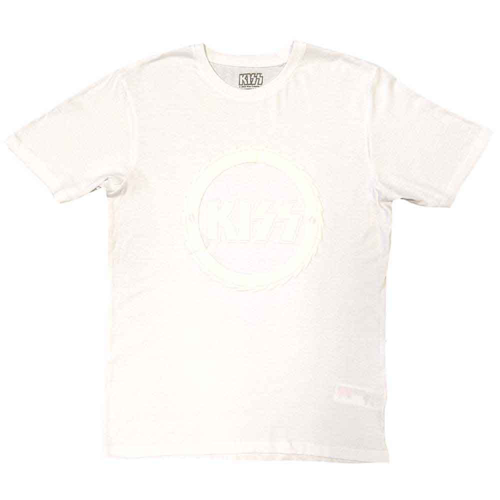 Kiss | Buzzsaw Logo - White