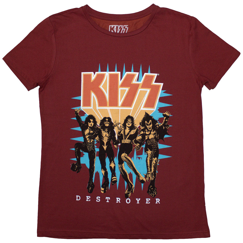Kiss | Destroyer 3D Logo - Red