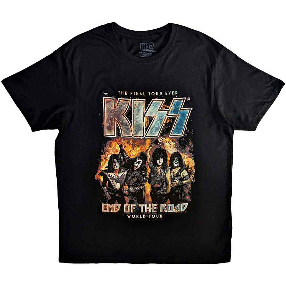 Kiss | End Of The Road Final Tour - T-Shirt Black