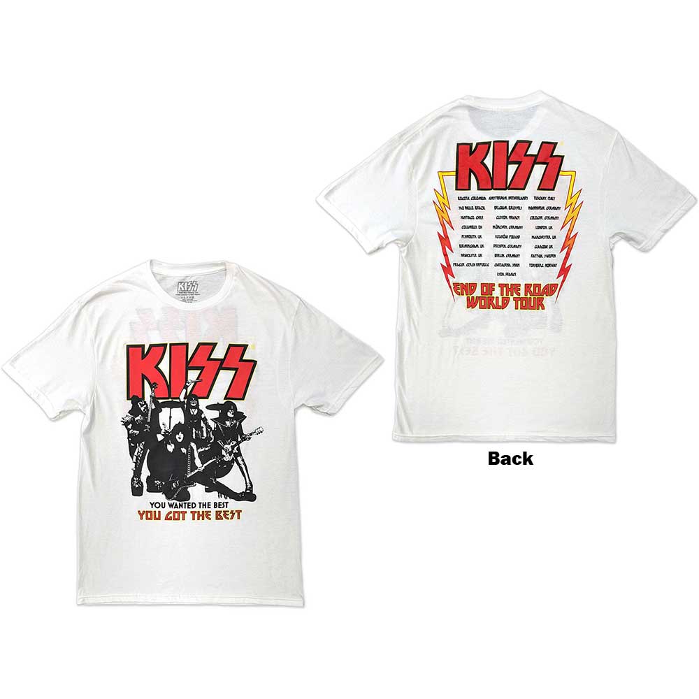Kiss | End Of The Road You Got The Best - White