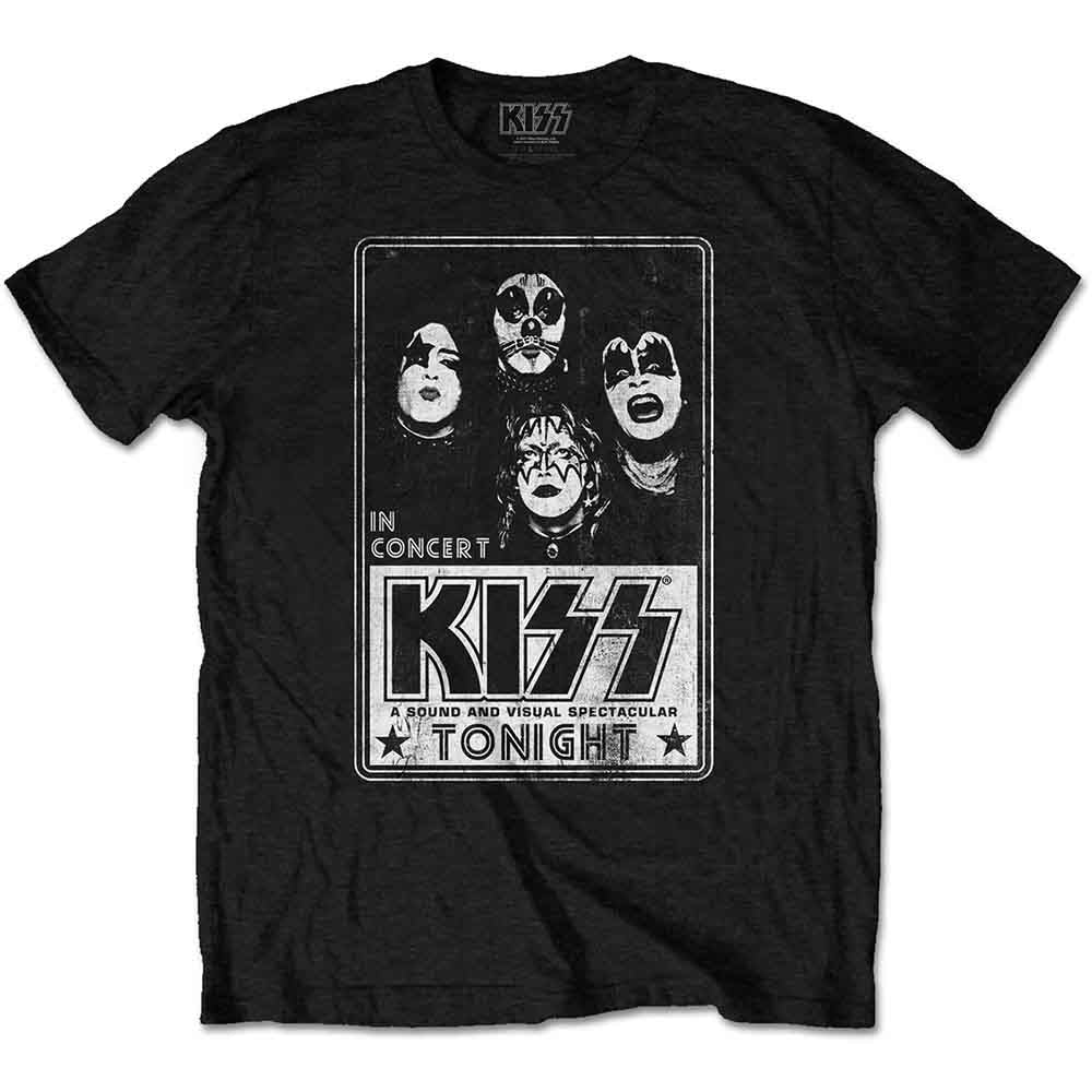 Kiss | Tonight - T-Shirt Black