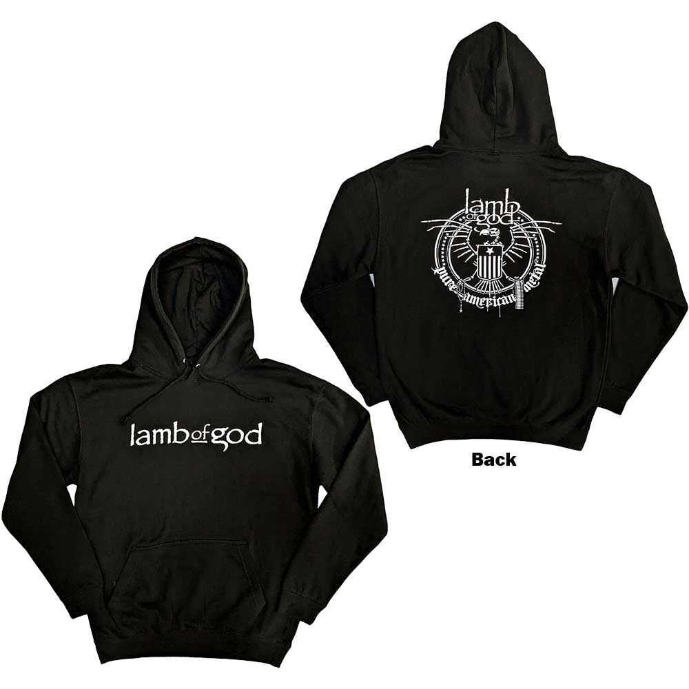 Lamb Of God | Skeleton Eagle - Sweatshirt Black