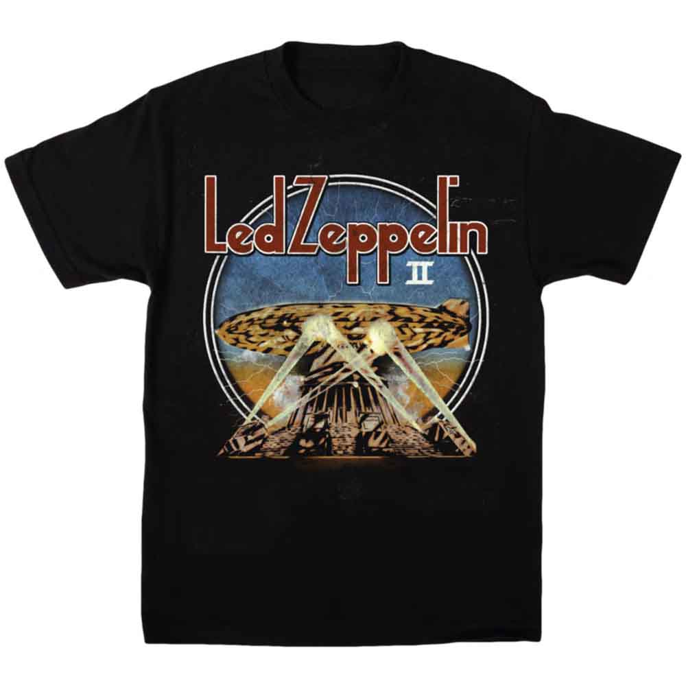 Led Zeppelin | LZII Searchlights - T-Shirt Black