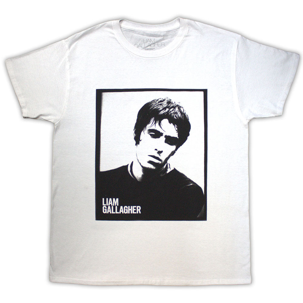 Liam Gallagher | Framed Photo - White