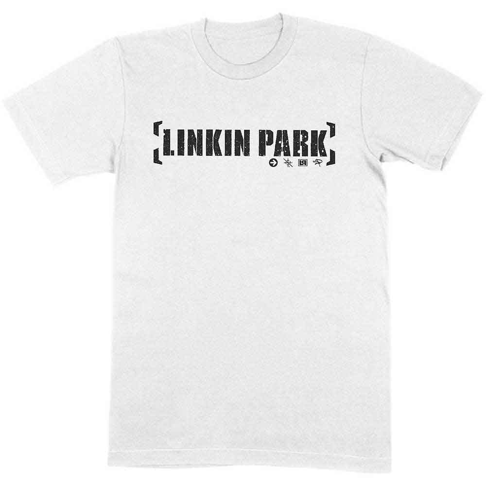 LINKIN PARK | Bracket Logo - T-Shirt White