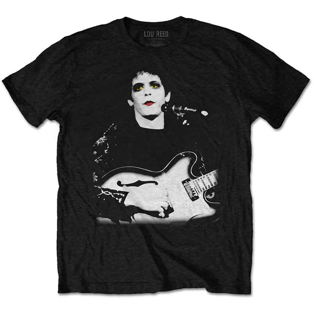 Lou Reed | Bleached Photo - T-Shirt Black