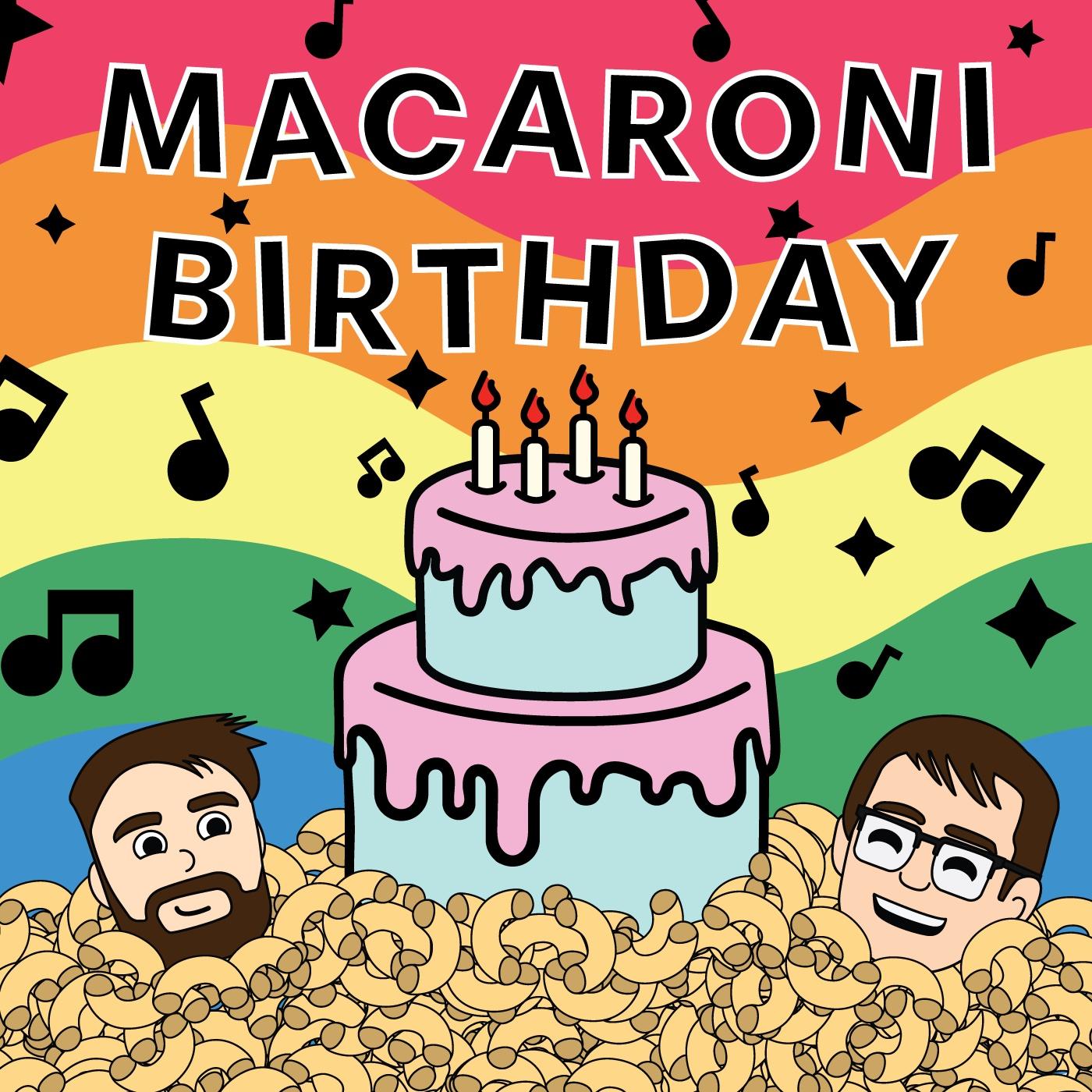 Macaroni Birthday | Play Rock 'N' Roll Songs For Children - CD