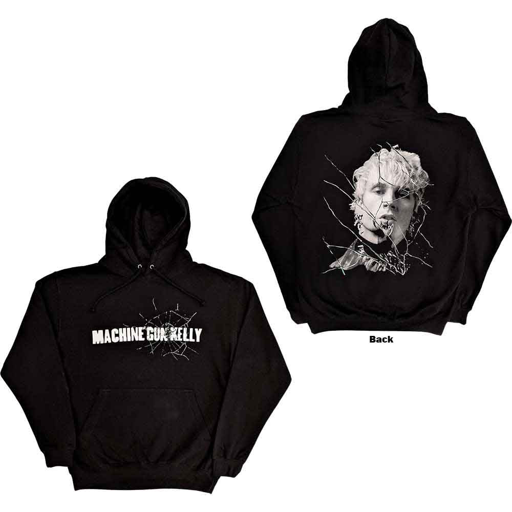 Machine Gun Kelly | Cracked Glass - Sweatshirt Black