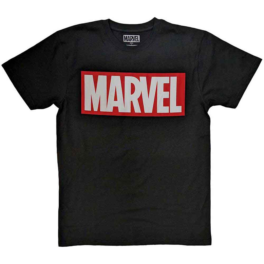 Marvel Comics | Box Logo - T-Shirt Black