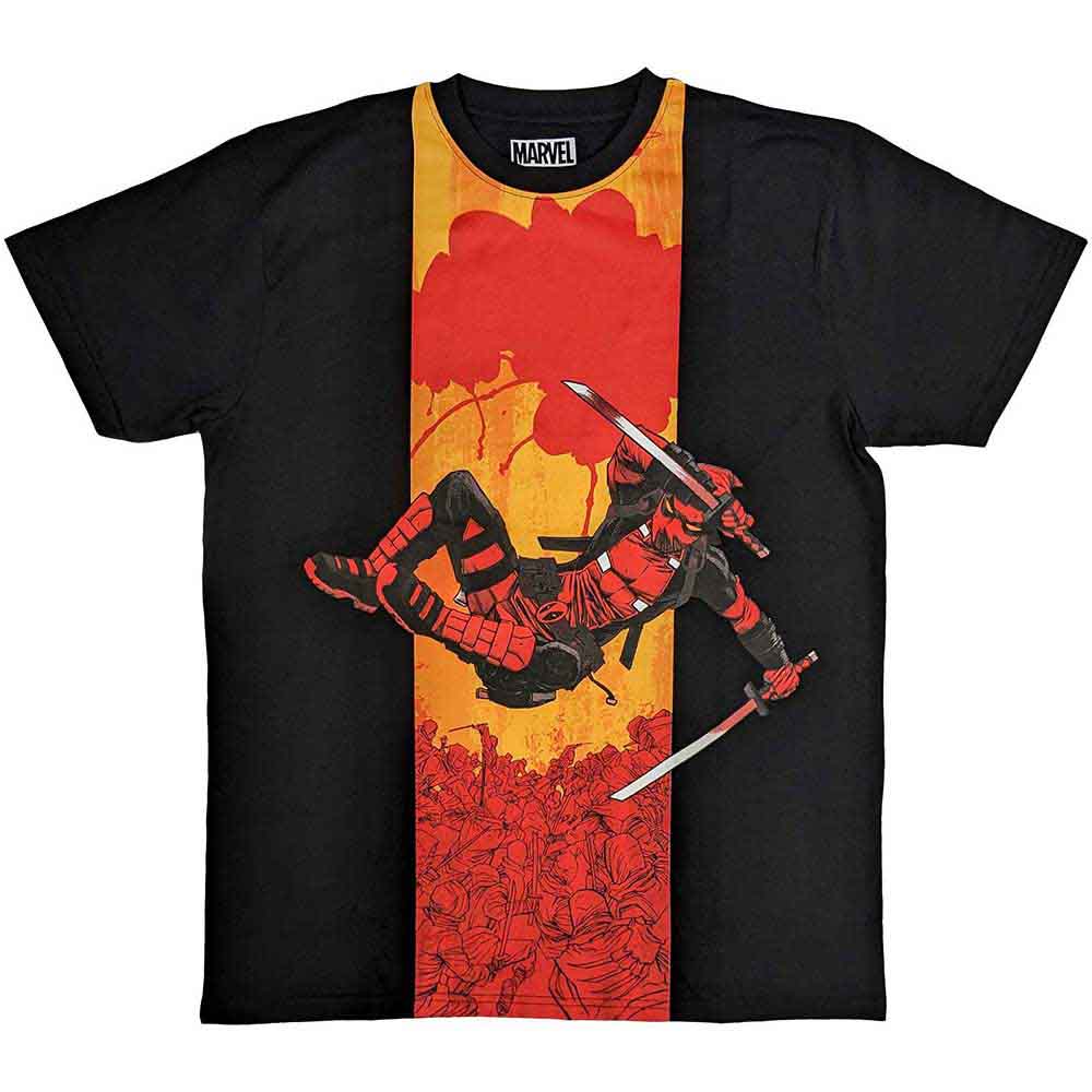Marvel Comics | Deadpool Samurai - T-Shirt Black