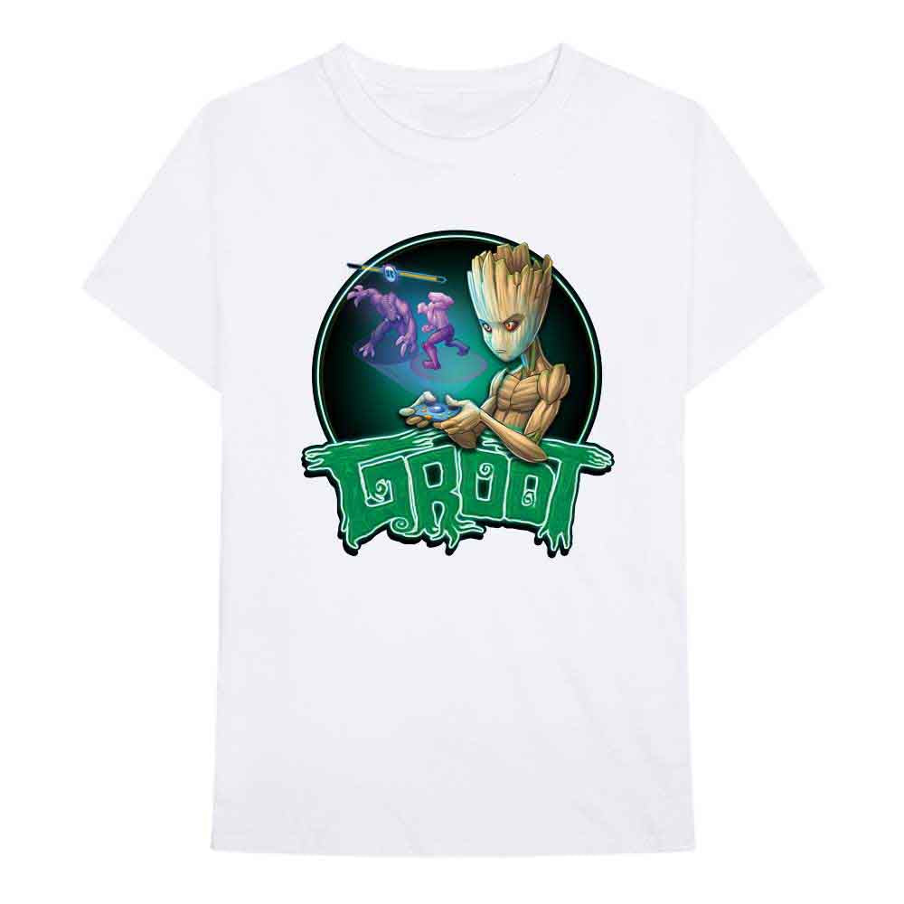 Marvel Comics | I am Groot - Groot Gaming - T-Shirt White