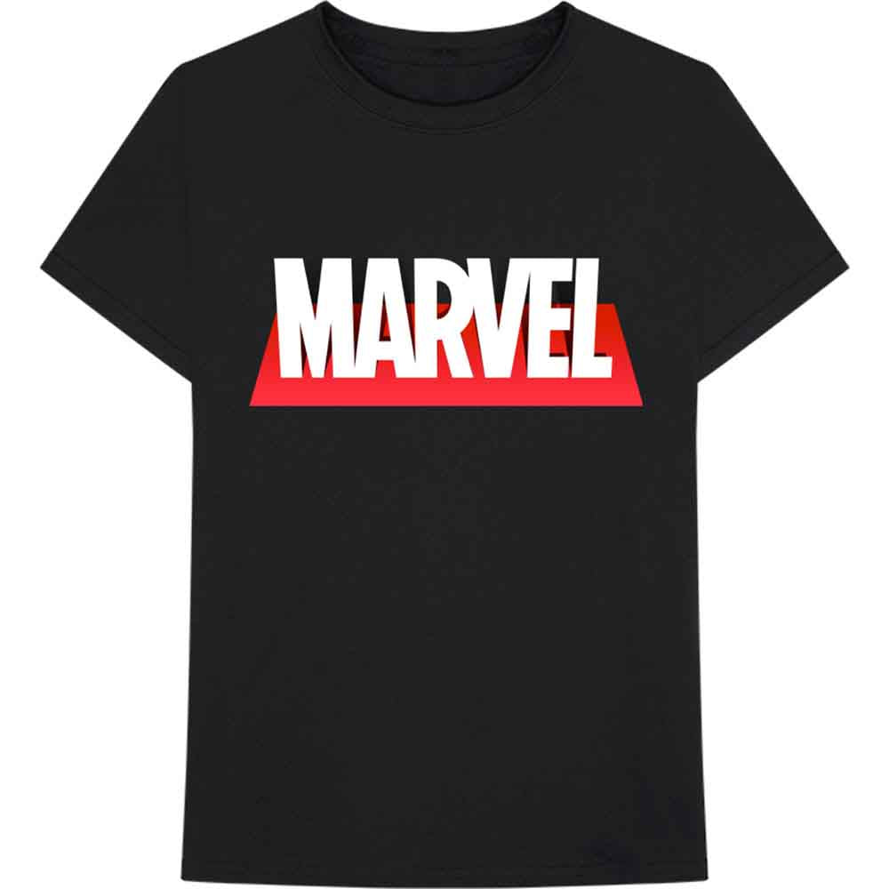 Marvel Comics | Out The Box Logo - T-Shirt Black
