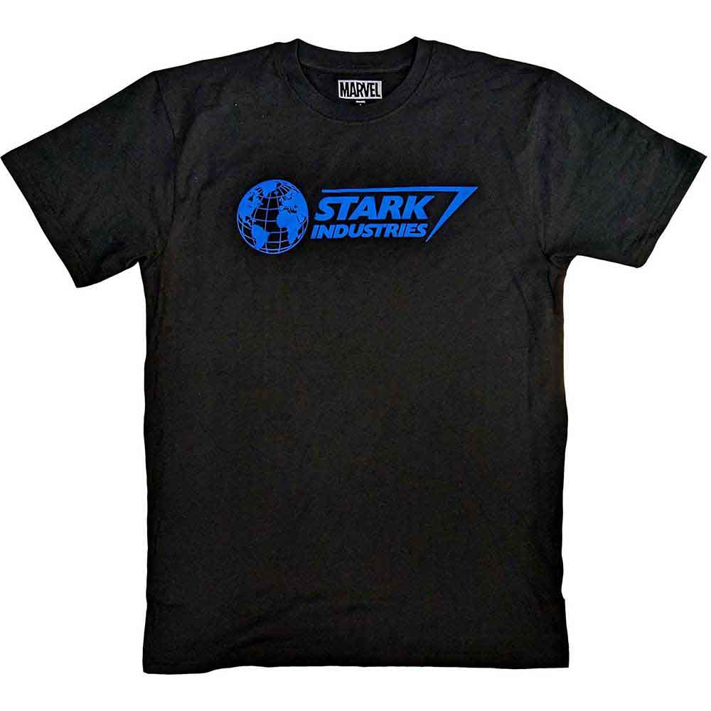Marvel Comics | Stark Industries Blue - T-Shirt Black