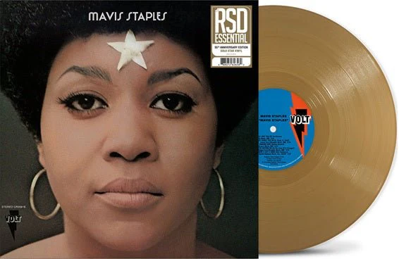 Mavis Staples | Mavis Staples: 55th Anniversary Edition (RSD Essentials Edition, Limited Edition, Gold Star Colored Vinyl) - Vinyl