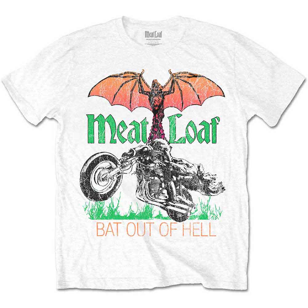 Meat Loaf | Bat Out Of Hell - T-Shirt White
