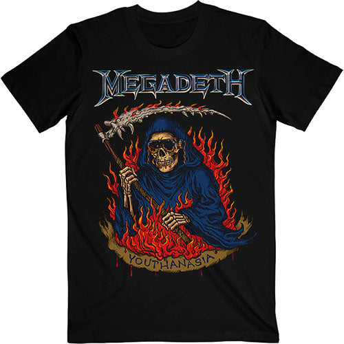 Megadeth | Youthanasia Flames - Black
