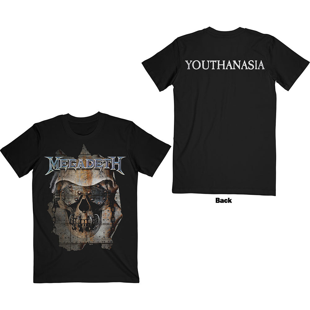 Megadeth | Youthanasia Ripped Thru - Black
