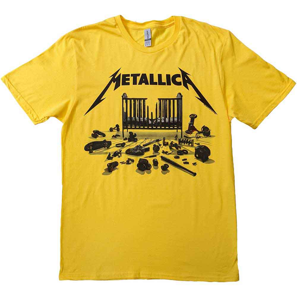 Metallica | 72 Seasons Simplified Cover - T-Shirt Yellow