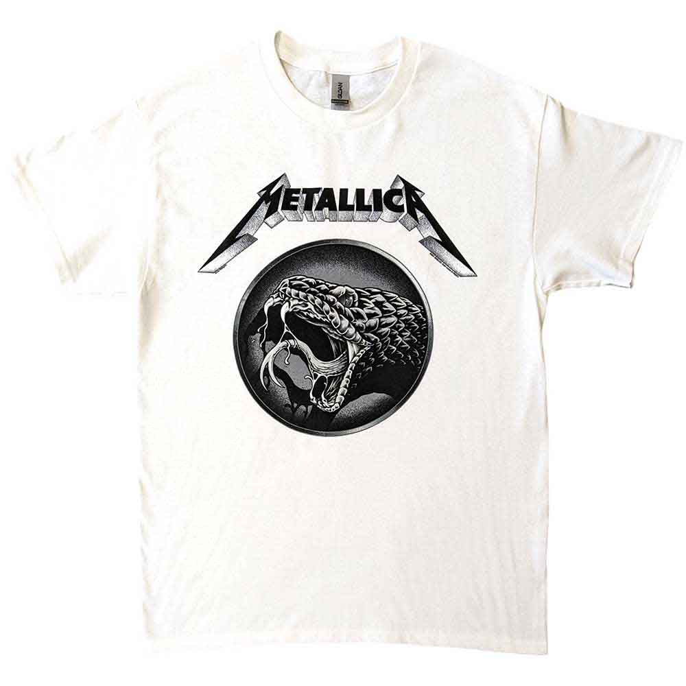Metallica | Black Album Poster - T-Shirt White