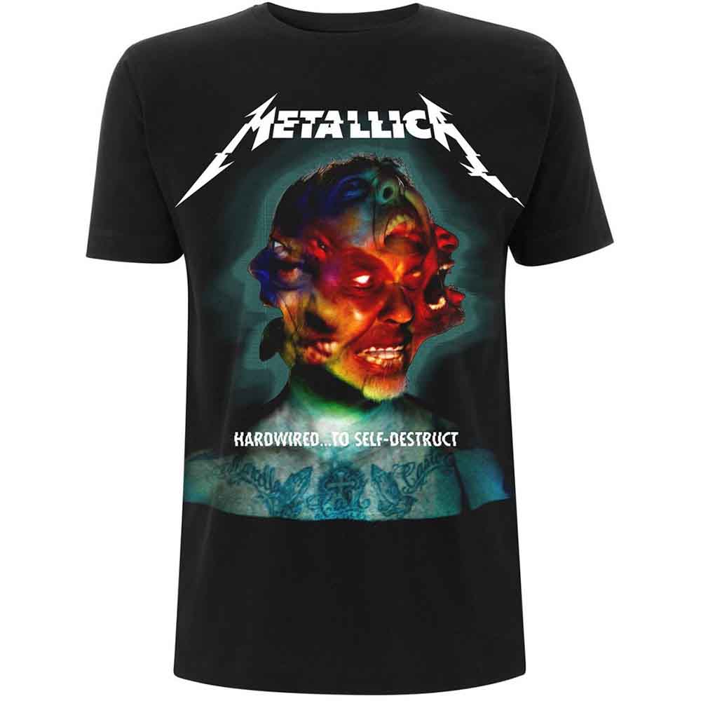 Metallica | Hardwired Album Cover - T-Shirt Black