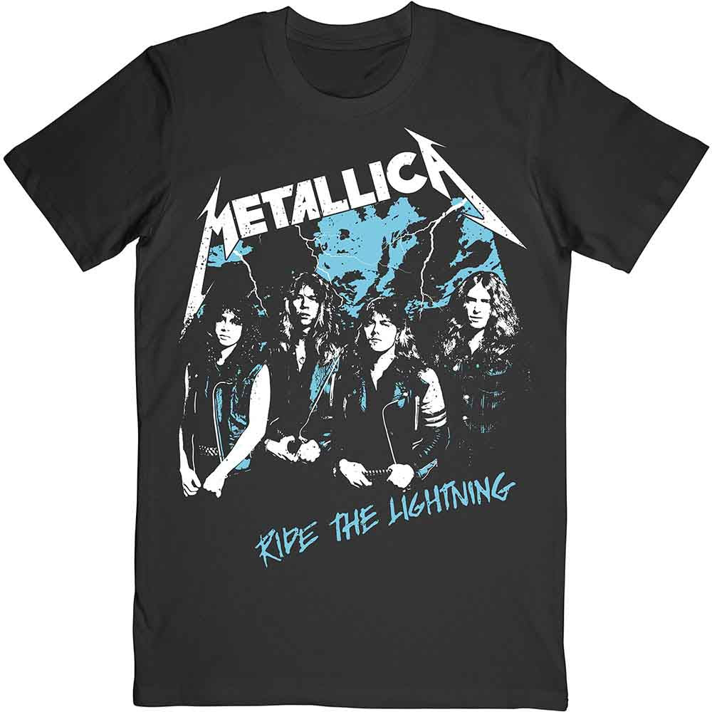 Metallica | Vintage Ride The Lightning - T-Shirt Black
