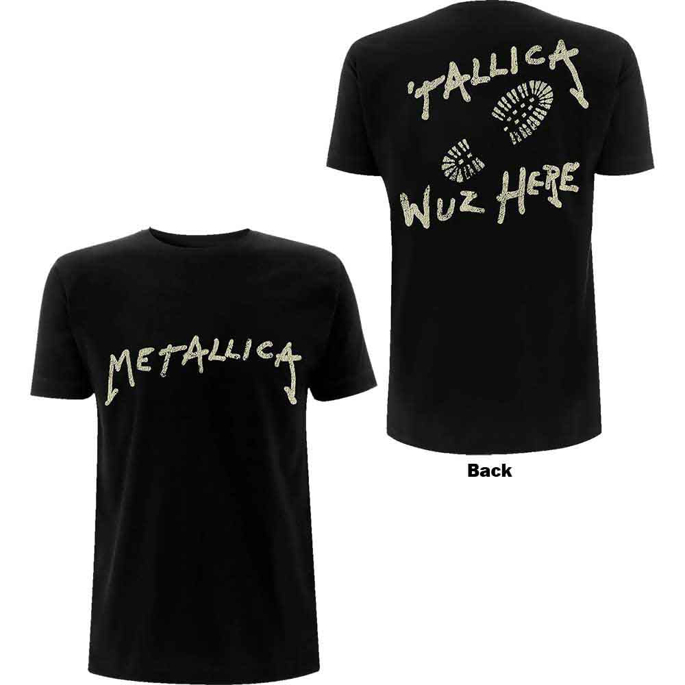 Metallica | Wuz Here - T-Shirt Black