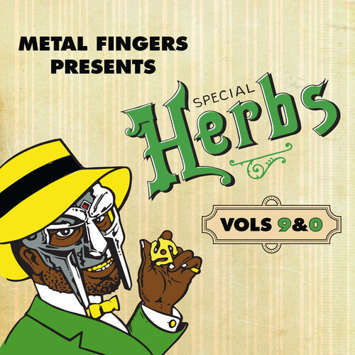 Mf Doom | Metal Fingers Presents: Special Herbs Vol. 9 & 0 (Limited Edition, Green Colored Vinyl) (2 Lp's) - Vinyl