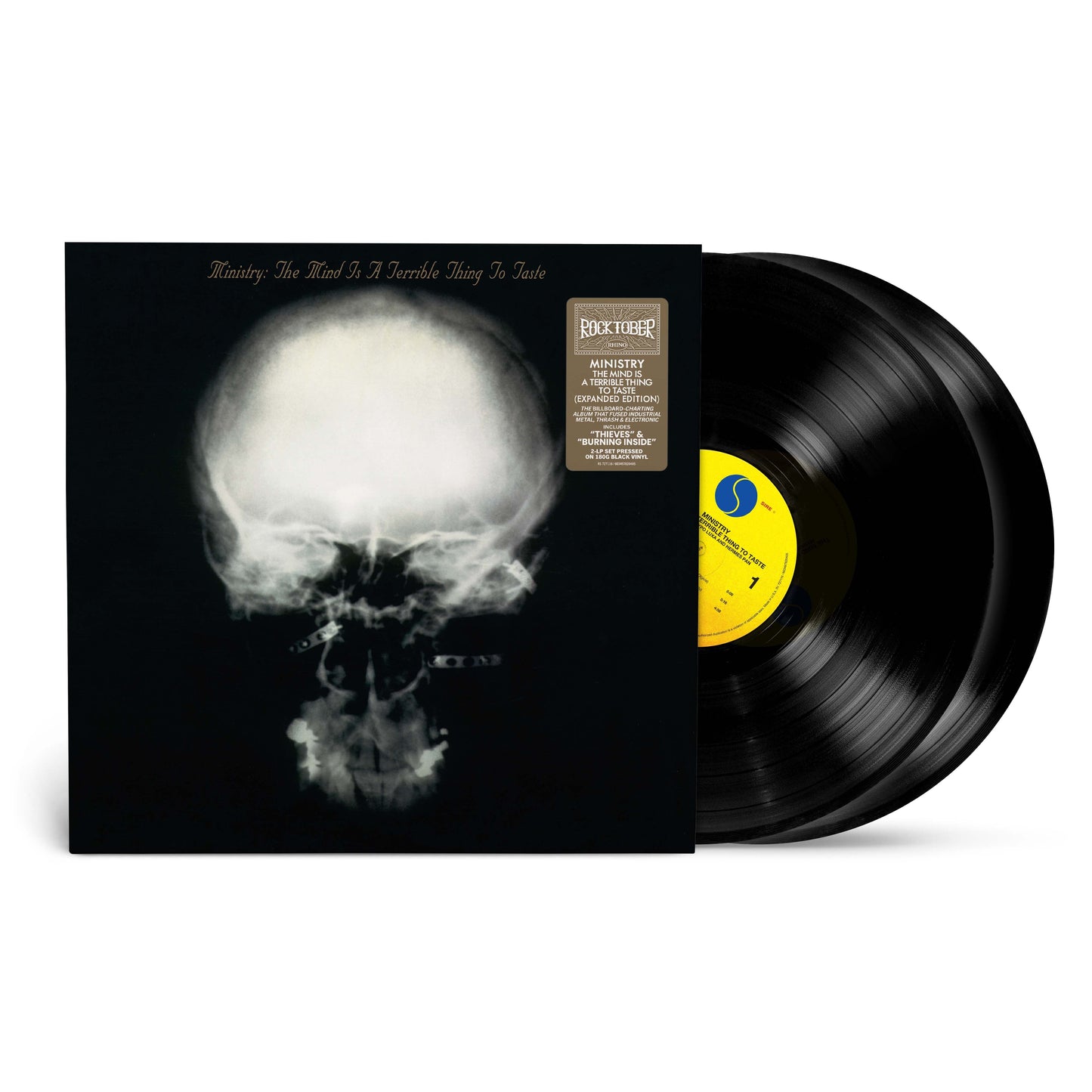 MINISTRY | The Mind is a Terrible Thing to Taste (Expanded Edition)(RKTBR25)(2LP 180g Vinyl) - Vinyl