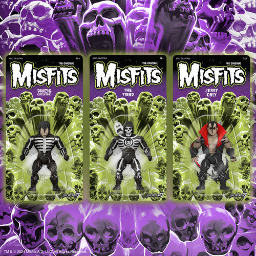 Misfits | Super7 - Misfits - Vintage Figures Wv1 - Danzig (Skeleton Shirt) (Large Item, Collectible, Figure, Action Figure) - Action Figure