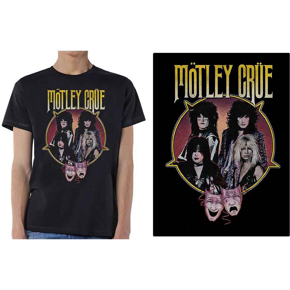 Motley Crue | Theatre Pentagram - T-Shirt Black