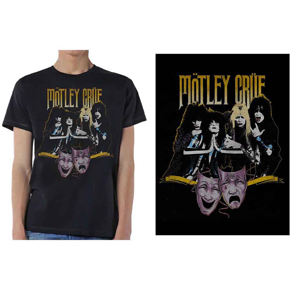 Motley Crue | Theatre Vintage - T-Shirt Black