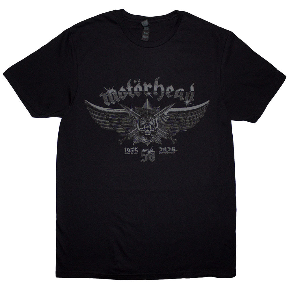 Motörhead | 50 Years Wings Badge - Black