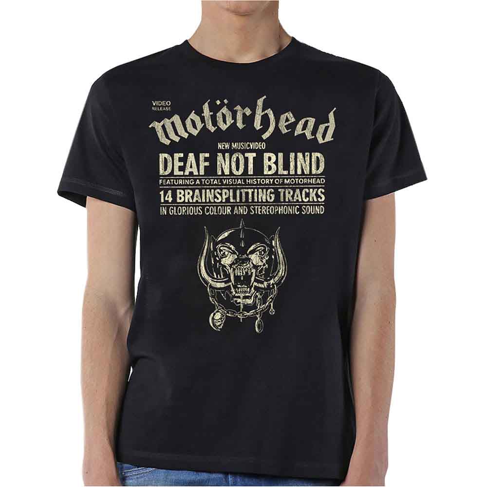 Motörhead | Deaf Not Blind - T-Shirt Black