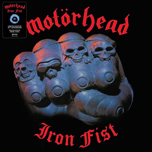 Motörhead | Iron Fist (Limited Edition Black & Blue Swirl Vinyl) - Vinyl