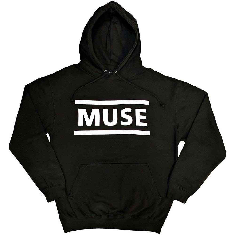 Muse | White Logo - Sweatshirt Black