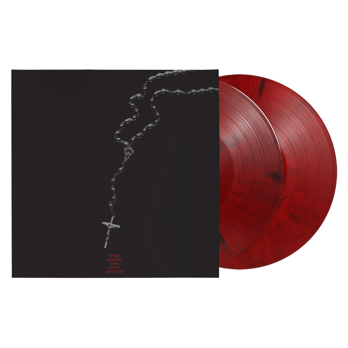 My Chemical Romance | Three Cheers For Sweet Revenge (Deluxe Edition) (2Lp) (Red/Black Marble Vinyl) - Vinyl