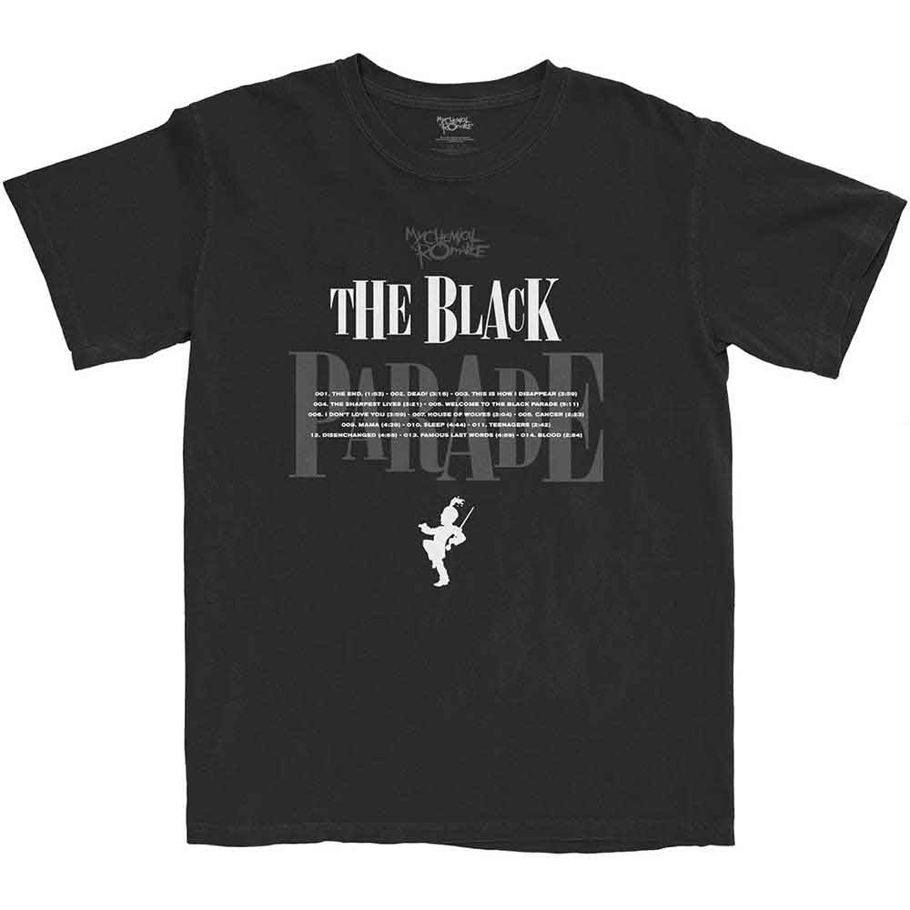 My Chemical Romance | Track Listing - T-Shirt Black