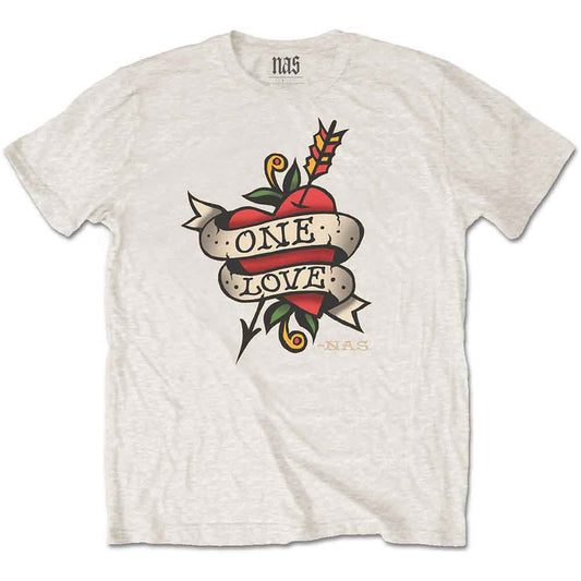Nas | Love Tattoo - T-Shirt Neutral