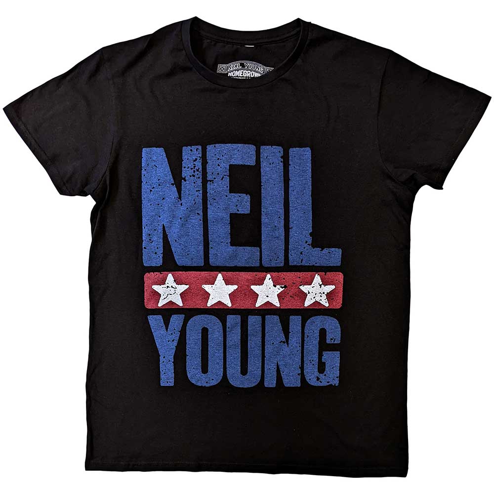 Neil Young | Stars Logo - Black