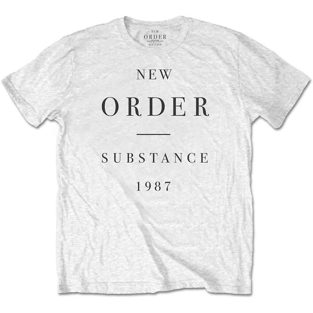 New Order | Substance - T-Shirt White