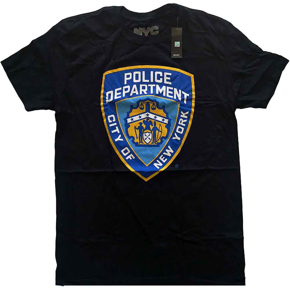 New York City | Police Dept. Badge - T-Shirt Black