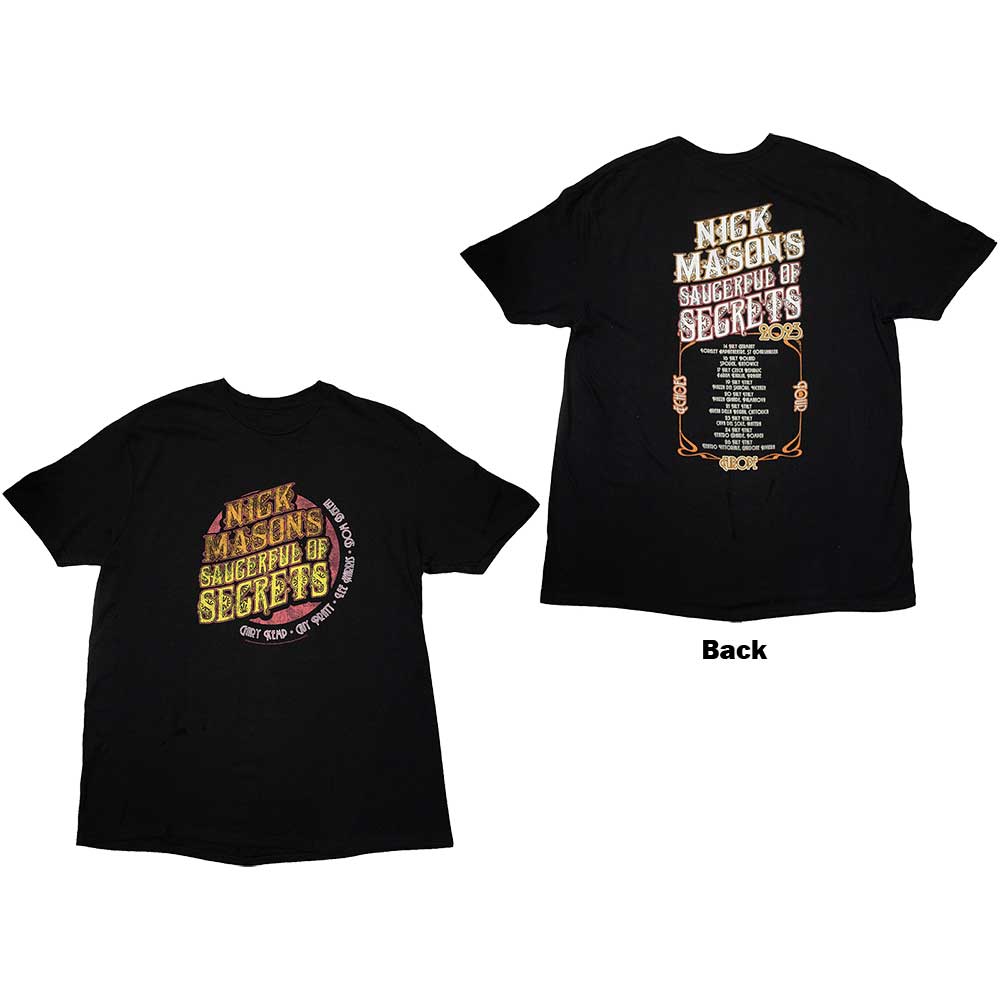 Nick Mason's Saucerful of Secrets | Europe Tour 2023 - T-Shirt Black