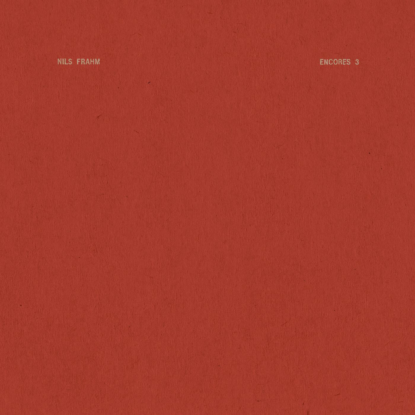 Nils Frahm | Encores 3 - Vinyl