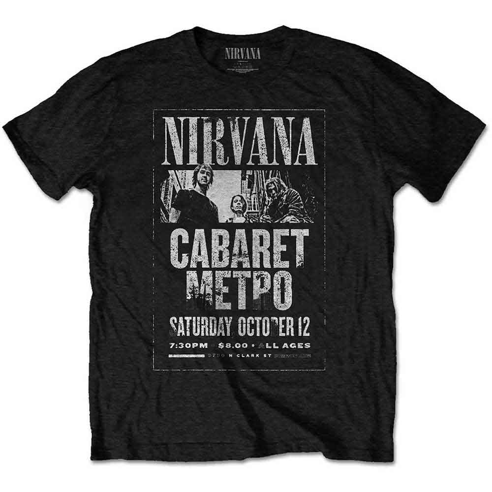 Nirvana | Cabaret Metro - T-Shirt Black
