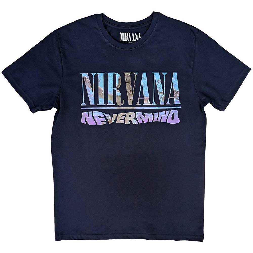Nirvana | Nevermind - T-Shirt Blue