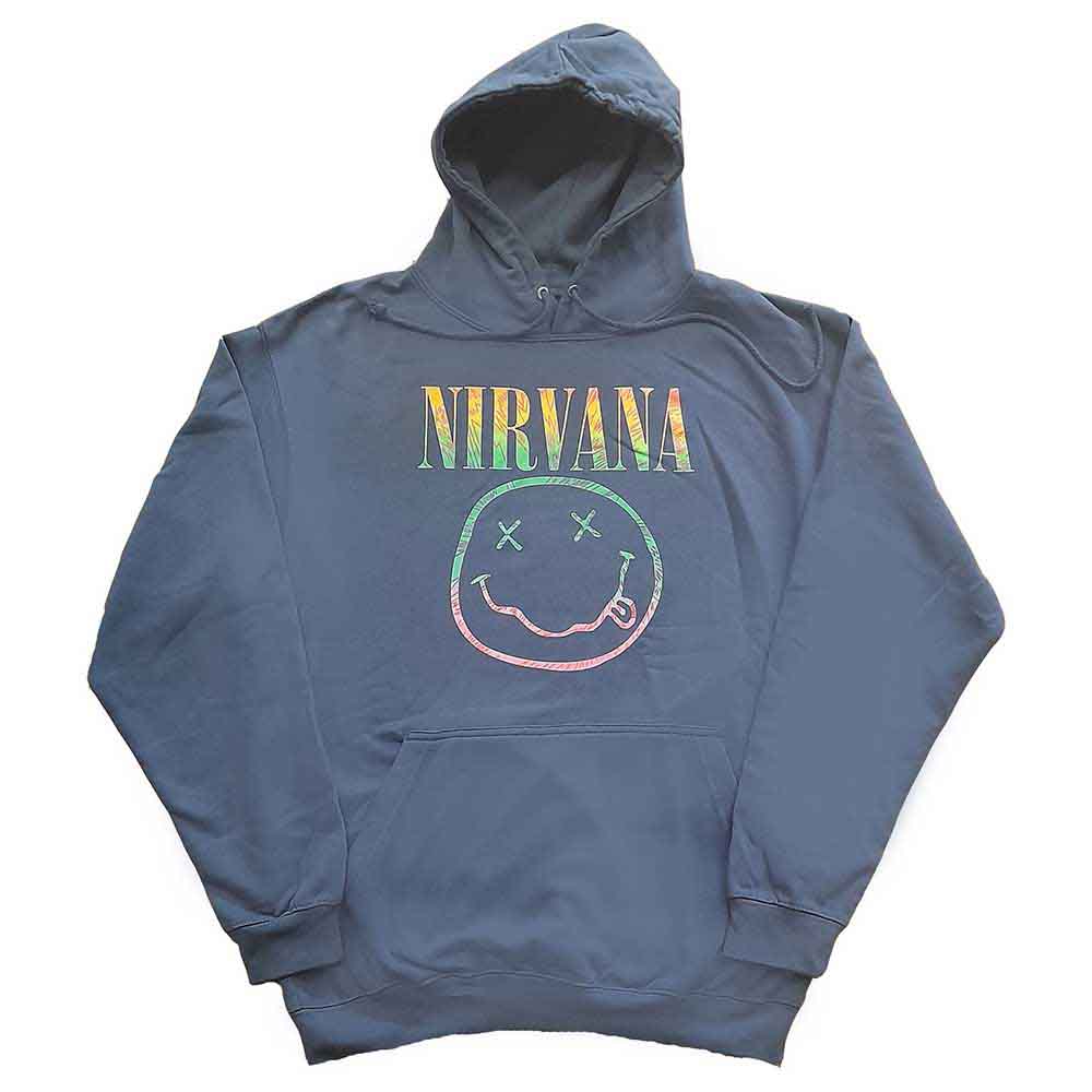 Nirvana | Sorbet Ray Happy Face - Sweatshirt Blue