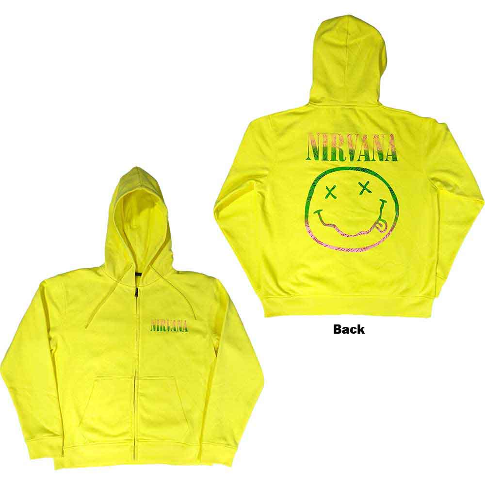 Nirvana | Sorbet Ray Happy Face - Sweatshirt Yellow