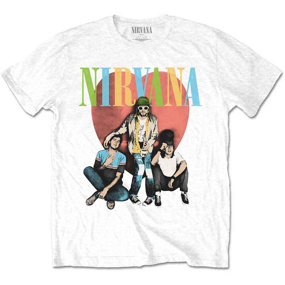 Nirvana | Trapper Hat - T-Shirt White
