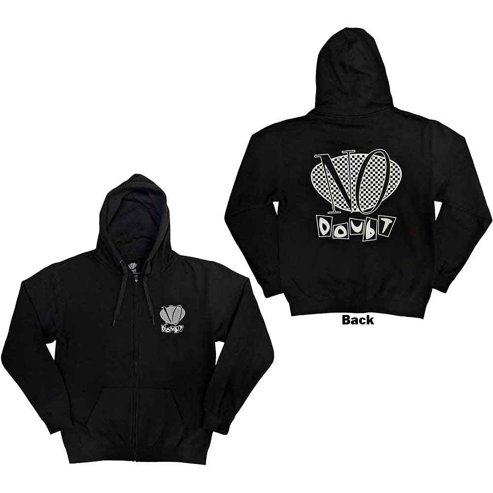 No Doubt | Checker Logo - Sweatshirt Black